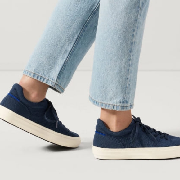 Rothy's RS 02 Navy sneakers M8 W9.5 - Picture 1 of 15